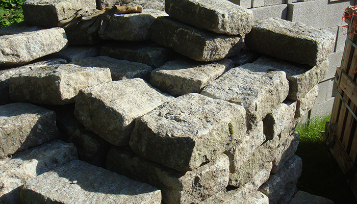 types of stone walls, tossed walls, dumped walls, historical stone walls